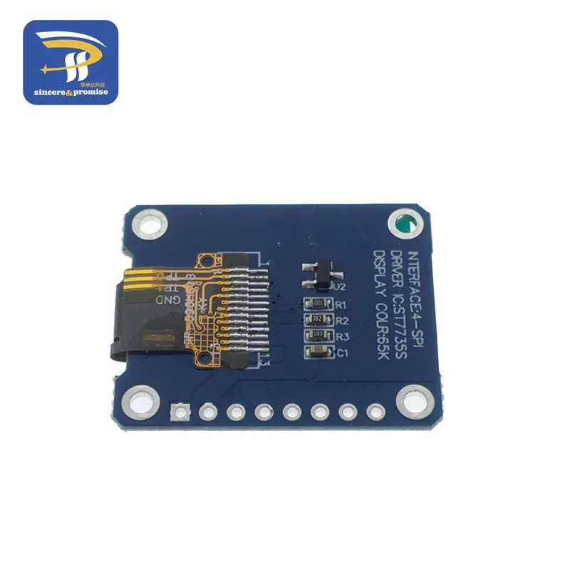 TFT-дисплей IPS 0 96/1 3 дюймов 7P SPI HD 65K полноцветный ЖК-модуль ST7735 / ST7789 Привод IC 80*160 240*240