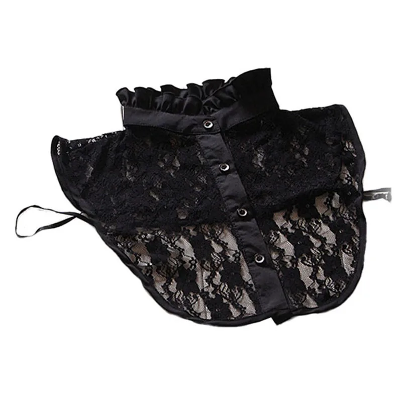 Женский кружевной искусственный воротник винтажное ожерелье ошейник с