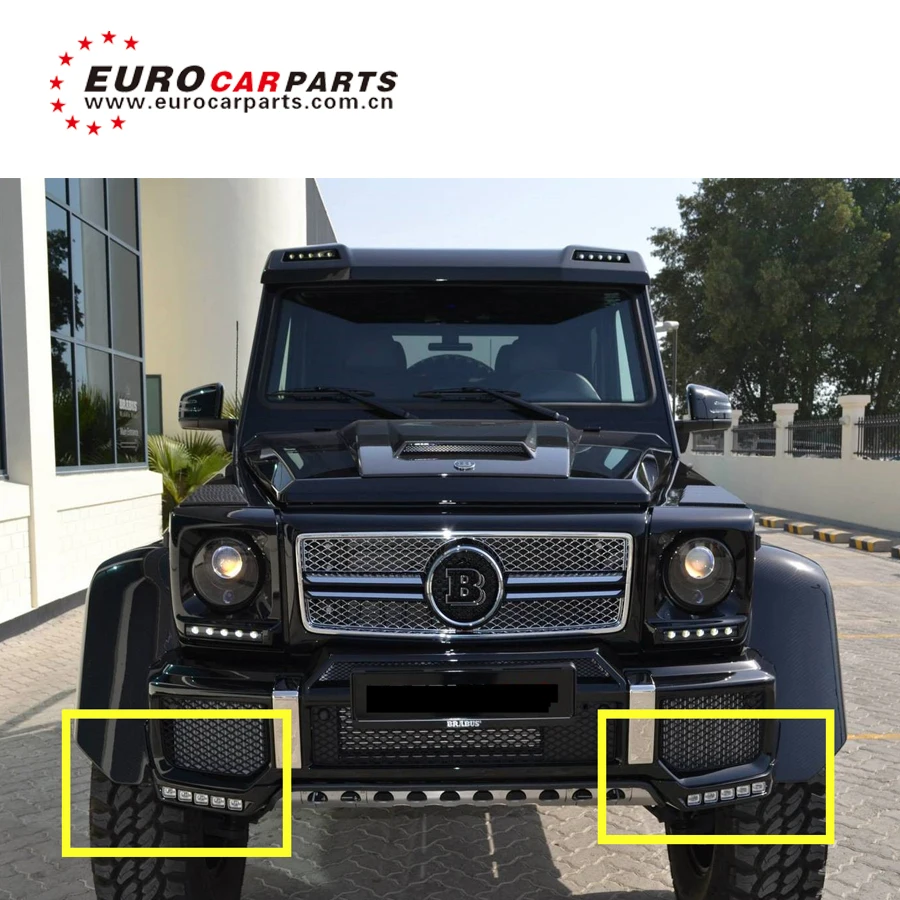Светодиодный фонарь для переднего бампера G CLASS W463 для G wagon G350 G500 G63 G65 светодиодный передний бампер для губ