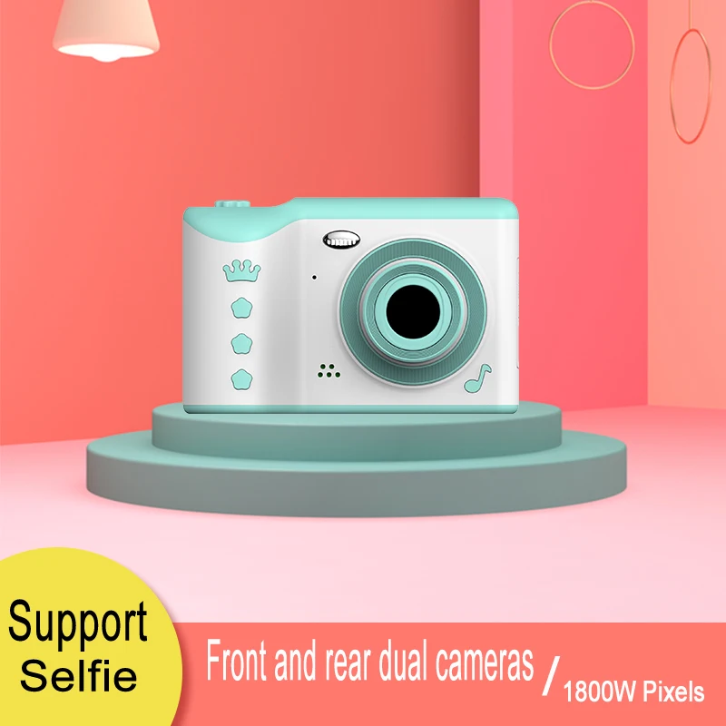 KOMERY Детская цифровая камера детская видеокамера Милая 2 4 дюймов экран до 2300