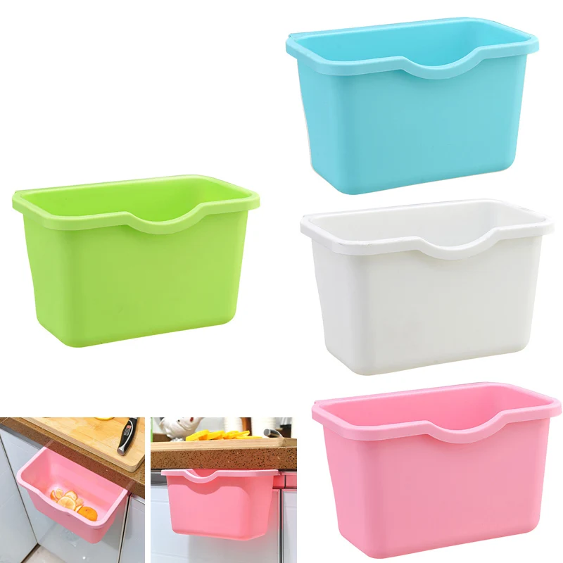 Горячий висящий кухонный мусорный контейнер подвесная дверь шкафа ECO PP простой