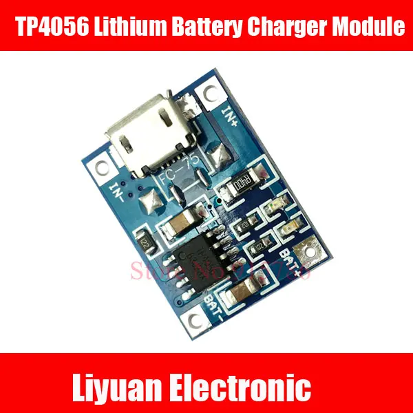 5 шт. Micro USB в 1 а 18650 TP4056 модуль зарядного устройства литиевой батареи зарядная