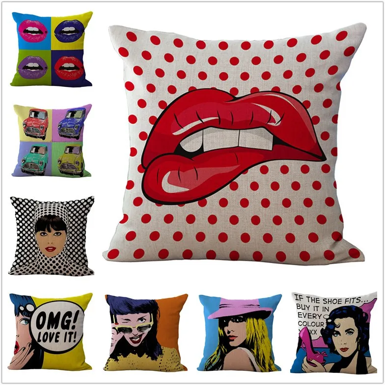 Американская анимация комиксов Стиль поп персонаж искусство домашний декор