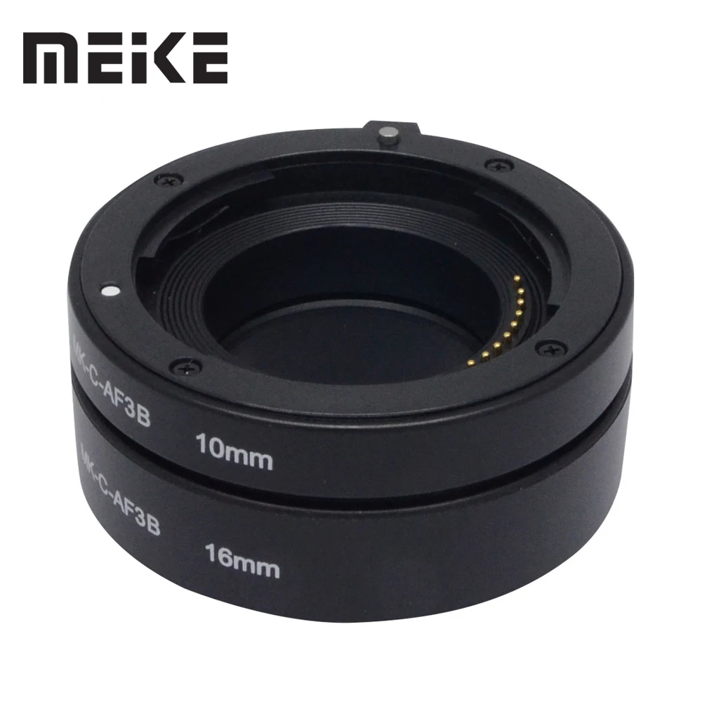 Meike AF Автофокус Макро Удлинитель кольцо адаптер 10 мм 16 мм для Canon EF-M EOS M M2 M10 M3 M5 M6 M100 M50 беззеркальная камера