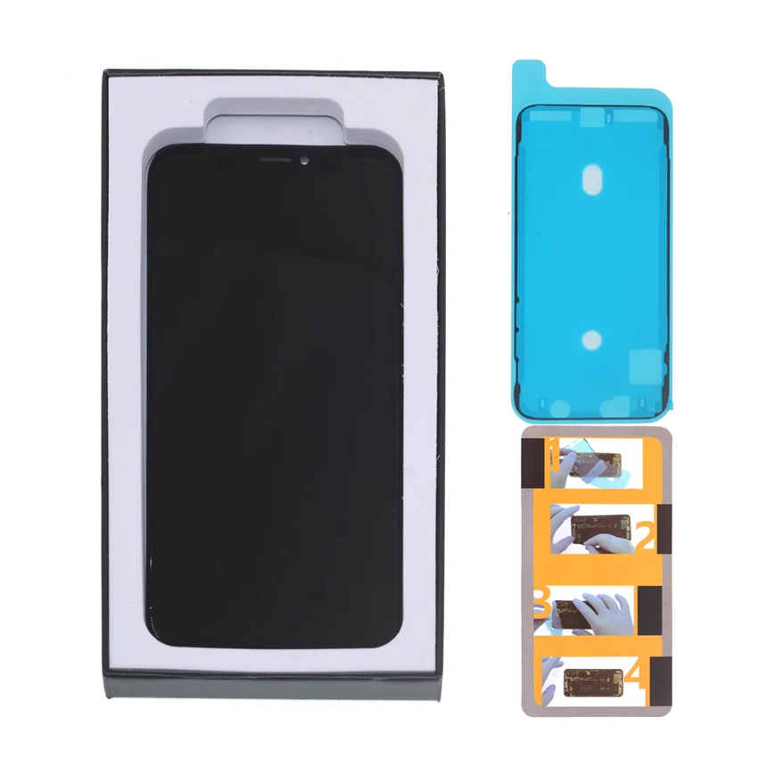 

Amoled For iPhone X LCD XS XR LCD Display Flexible Rigid Hard High Quality For iPhone X XS XR Display Soft Screen LCD 3D Touch
