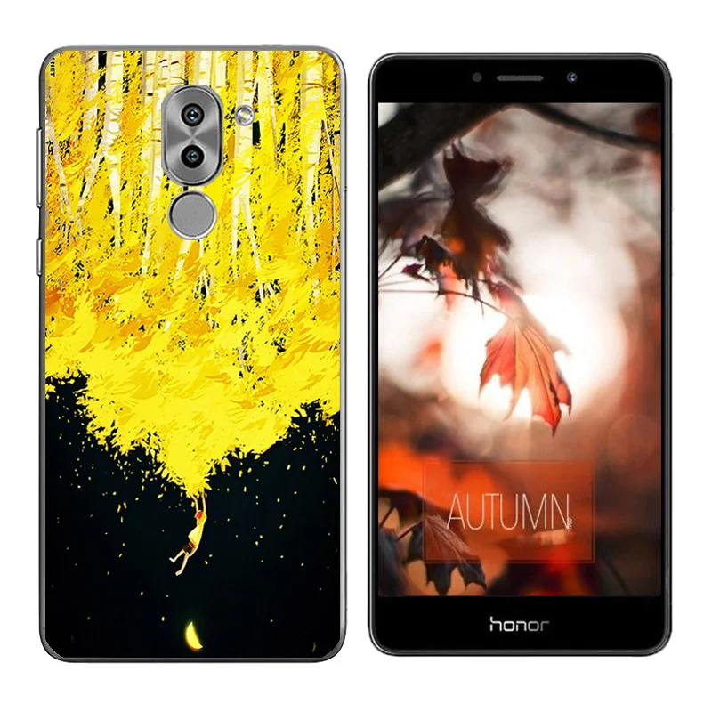 Чехол для Huawei Honor 6X с принтом млекопитающих задняя крышка GR5 2017 Чехлы чехол Mate 9 Lite