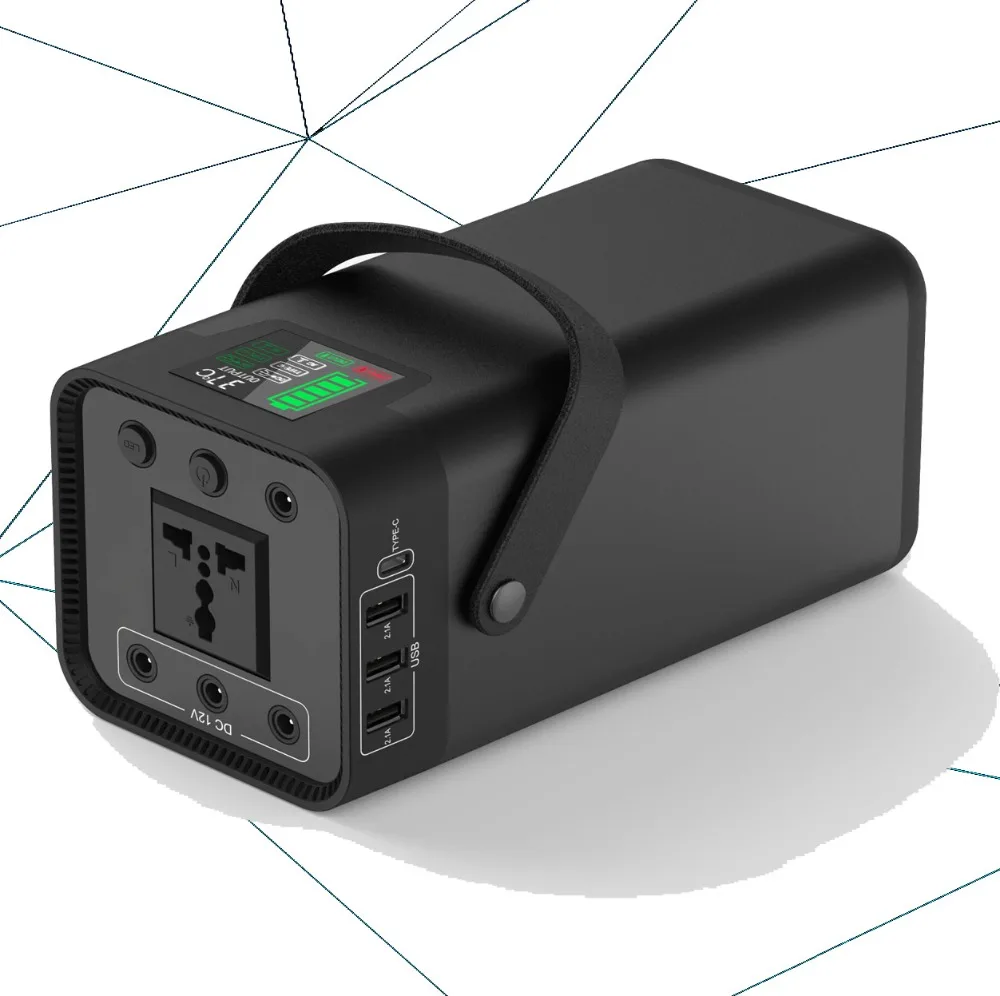 Генератор солнечной энергии 54600 мАч USB 110 В 220 Вт| |
