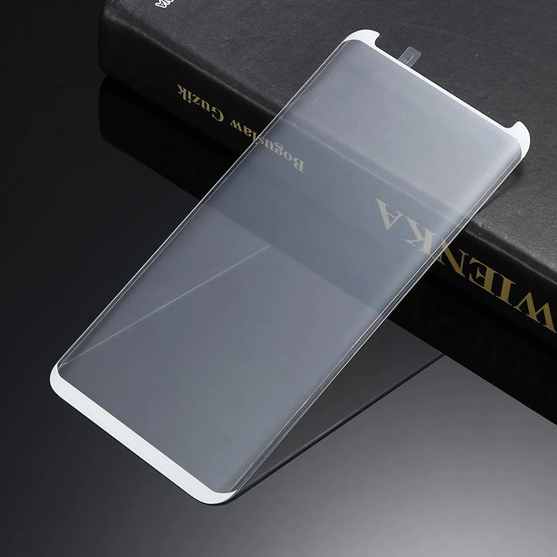 Чехол из закаленного стекла с изогнутыми краями для Samsung Galaxy S20 Ultra S10 Lite S9 Note 10 Plus