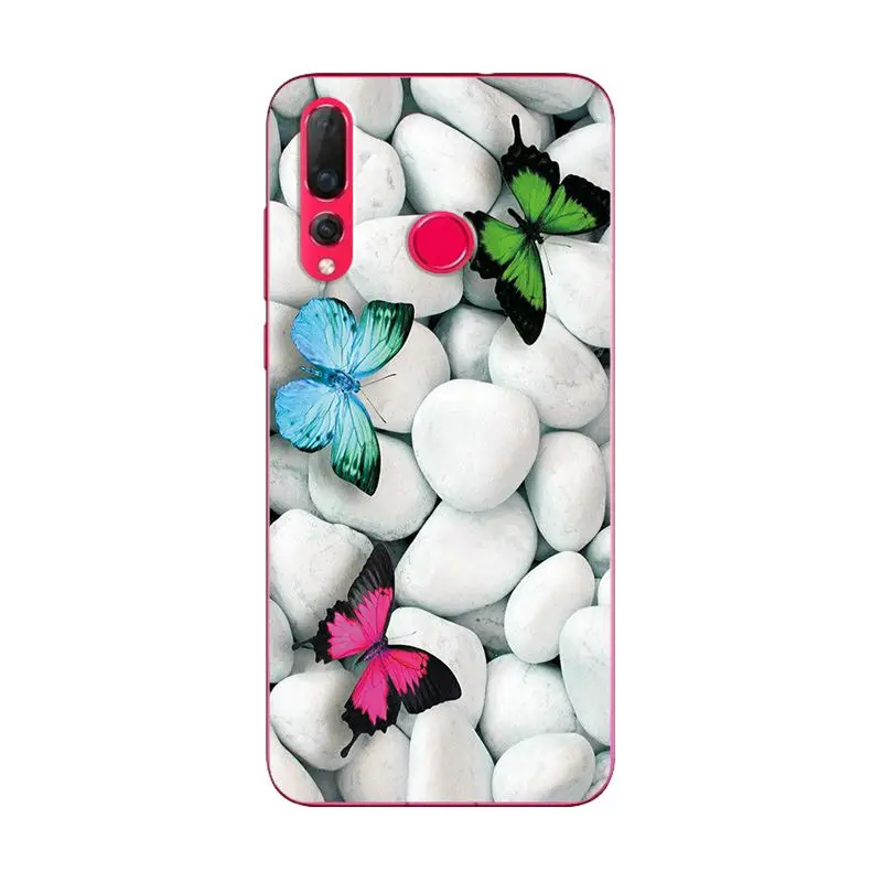 W82 Задняя крышка для huawei Nova 3 3i с изображением животных, сердечек, чехол на P Smart Plus, милый модный мягкий чехол для телефона, бампер для huawei Nova 4 3 i - Цвет: W82