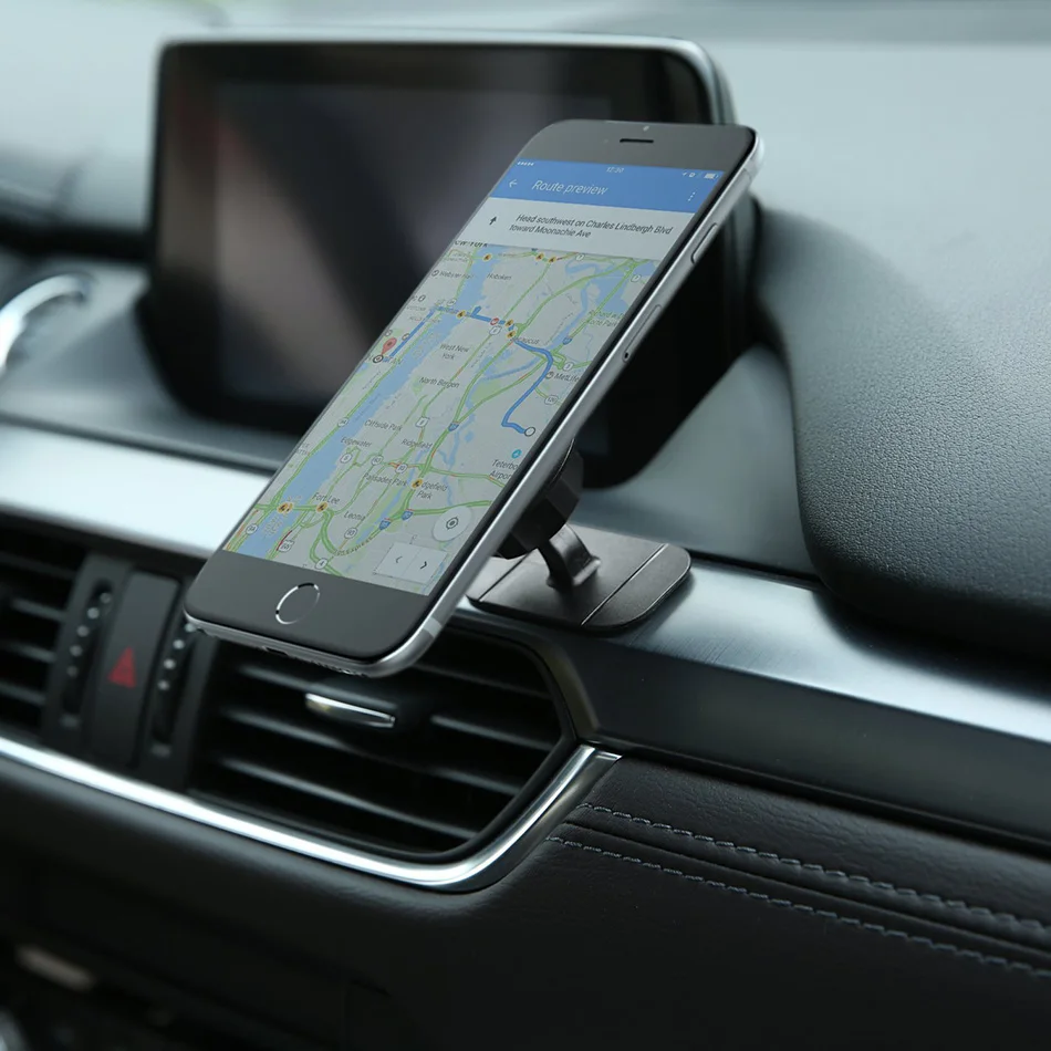 Магнитная автомобильный держатель телефона AUKEY 360 градусов Автомобильный палку