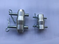 conical coupler for all global aluminum 2inch truss includes 1 coupler pictured 2 pins 2 clips