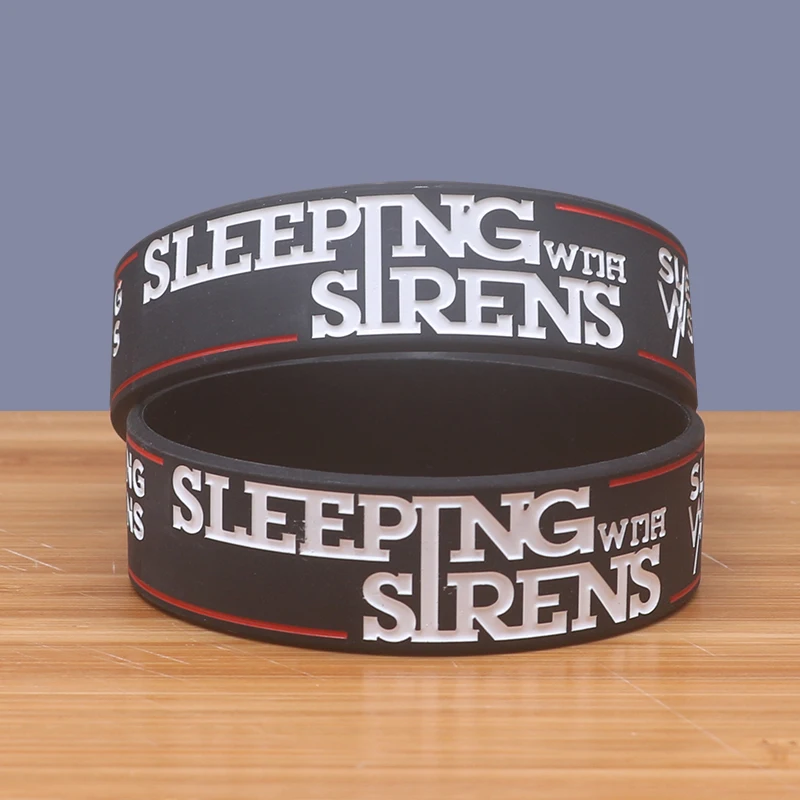 Высокое качество спать с СИРЕНАМИ группы силиконовые Браслеты tendy кремния bileklik