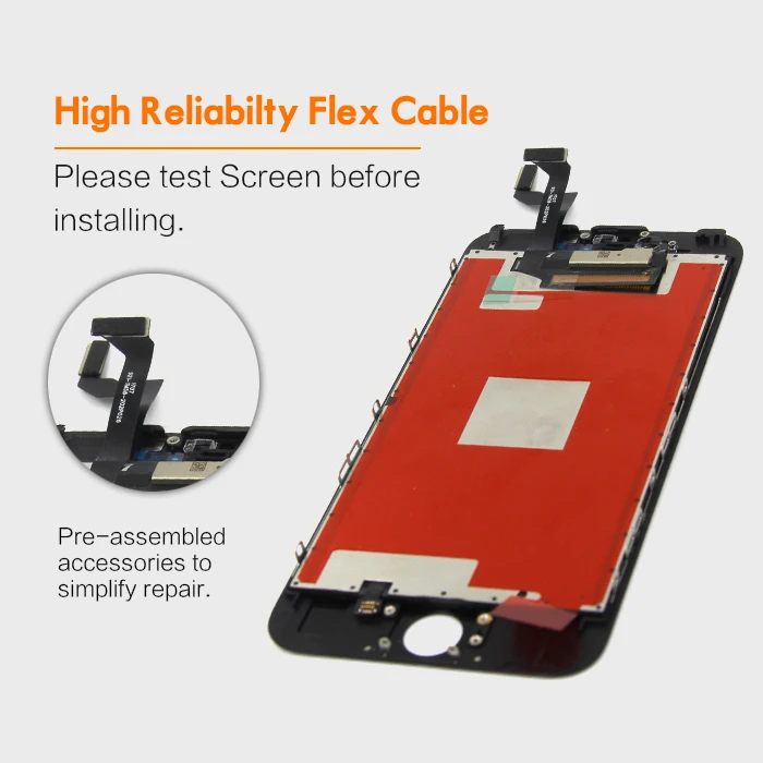 Розничная продажа 100% протестированный для iphone 6S Plus ЖК дисплей Наивысшее качество
