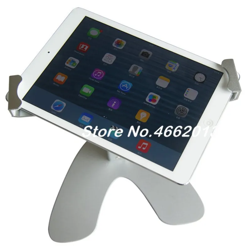 Планшетный ПК стенд Противоугонная безопасность киоск стенд для iPad Air Pro вращение база Настольный POS корпус держатель с замком