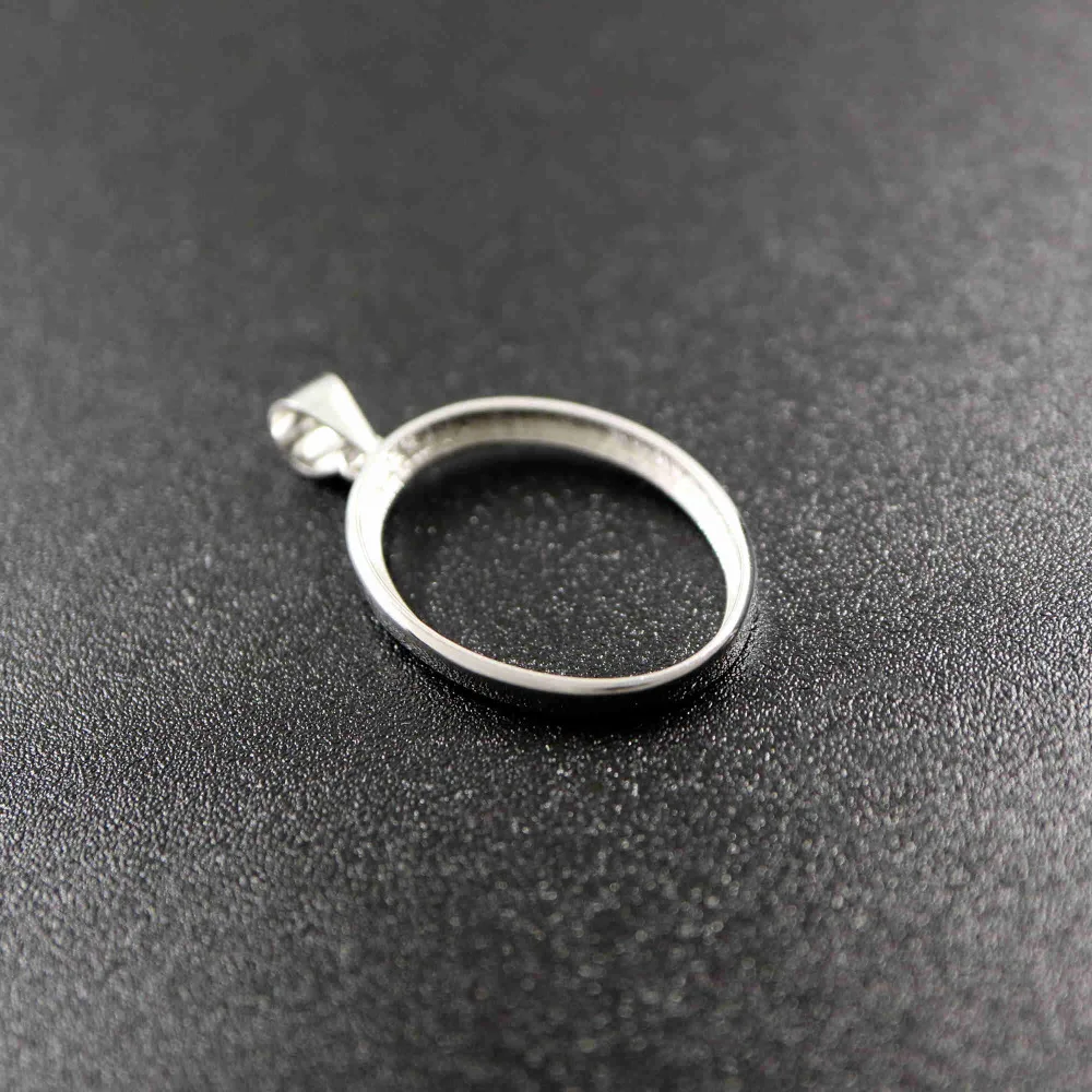 Простая овальная рамка 8x10 10x14 13x18MM настройки твердый серебристый сделай сам