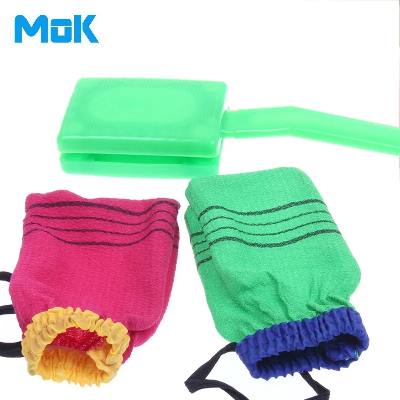 Съемная нейлоновая сетчатая щетка из микрофибры для ванной пластиковая длинная