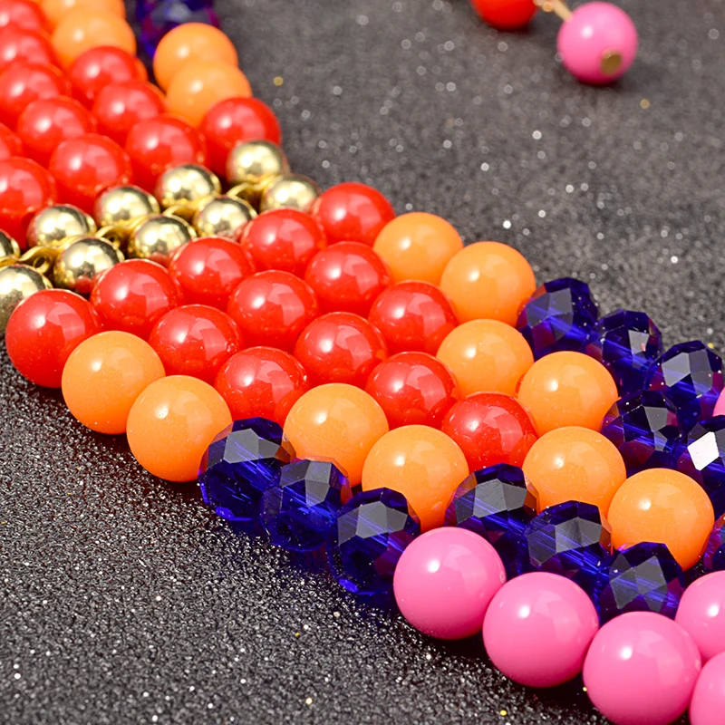 Новое поступление 2017 комплект ювелирных изделий из африканских бусин модное