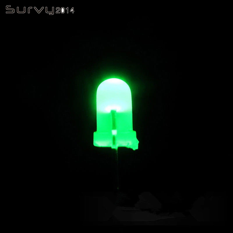 50/100 шт F5 LED 5 мм желтый/синий/зеленый/красный/оранжевый цвет рассеянный