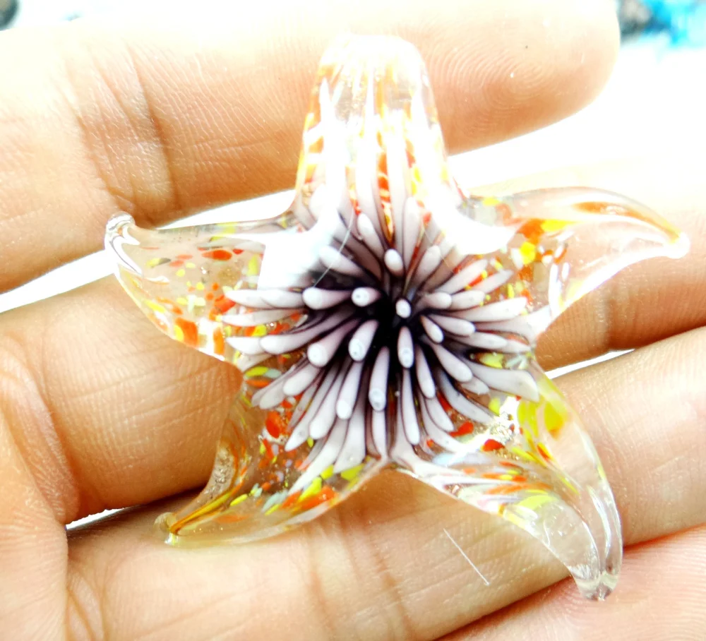 Разноцветные Стеклянные Подвески Liuli P81 ожерелье с разноцветной глазурованной