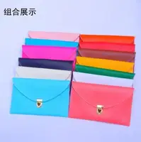 2018 Boutique lady girl Hot Sale Fashion Women Long Wallet PU leather Solid Lady Coin Purses Clutch Wallets Money party Bags