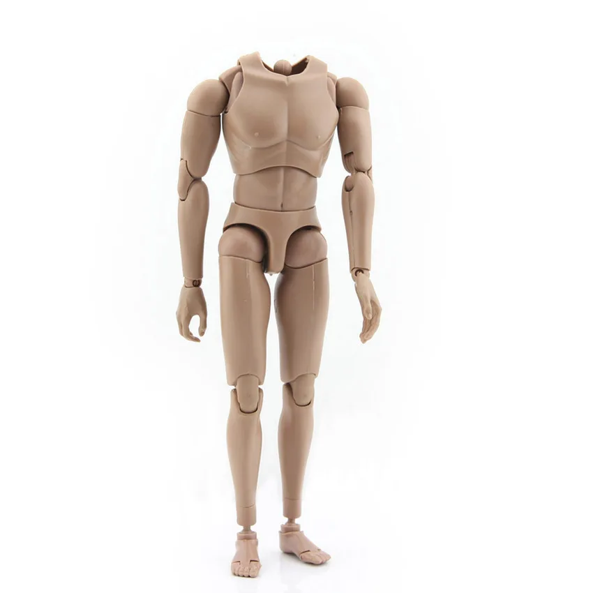 

oMoToys Action Muscle Male Nude Body Figure Neck Version 4.0 Soldier 1:6 Scale Model Toys Doll