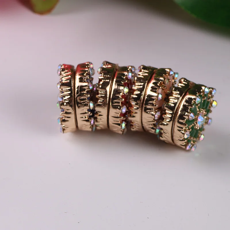 1 шт. Новая мода мульти Цвет Циркон Bling мусульманский платок Абаи химар Магнитная