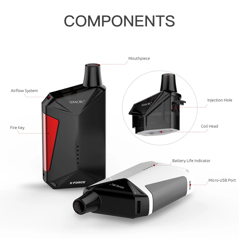 Vape SMOK X-FORCE катушка бака для x force kit атомайзер Core электронная сигарета набор