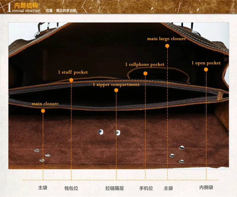 Рюкзак из 100% натуральной кожи мужская сумка на плечо винтажный рюкзак для