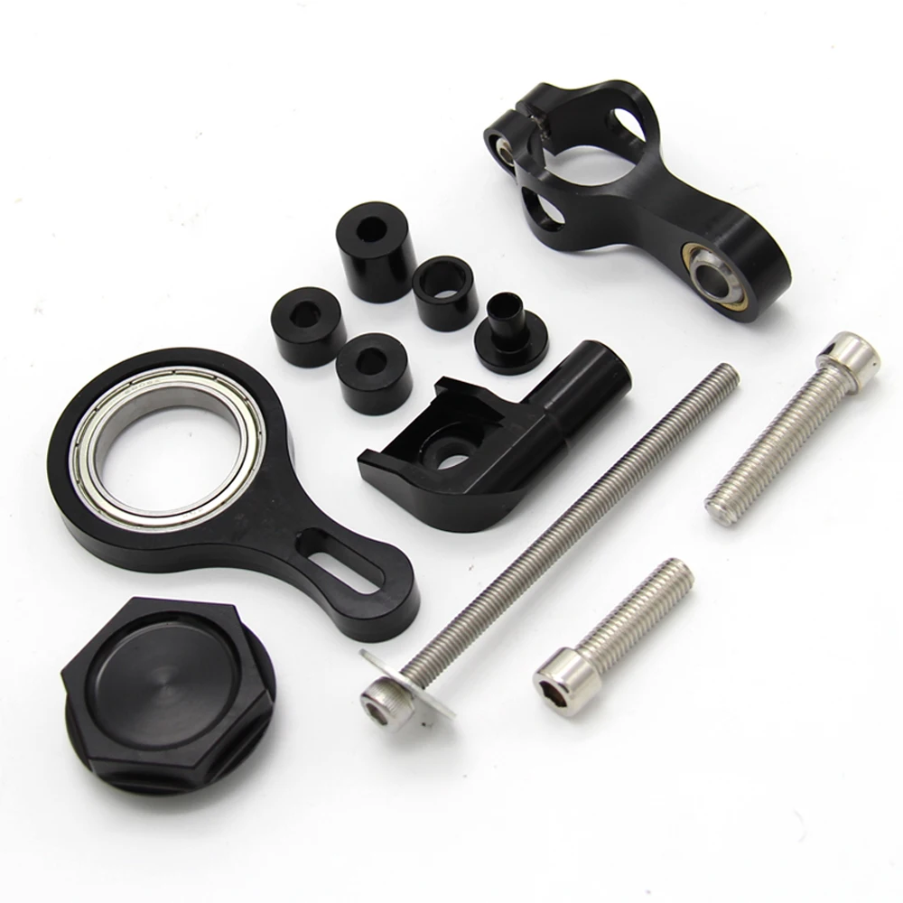 Полный комплект для мотоцикла демпфер рулевого управления с ЧПУ стабилизатор