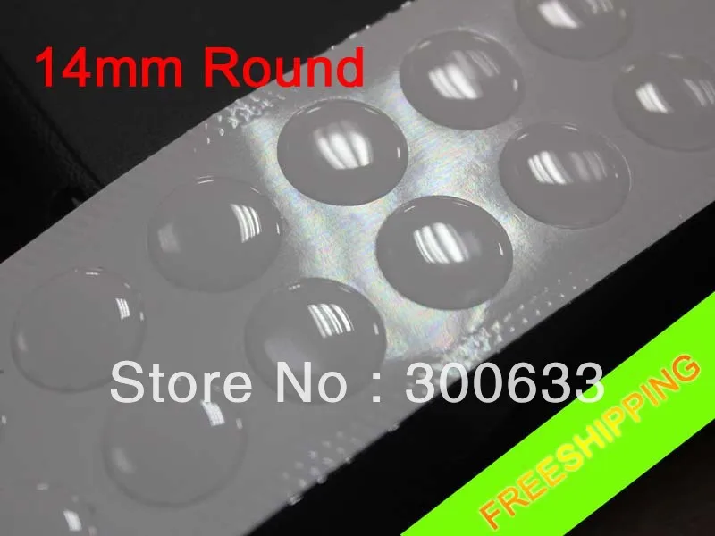 14 мм круглая прозрачная глянцевая крышка эпоксидные наклейки кабошоны