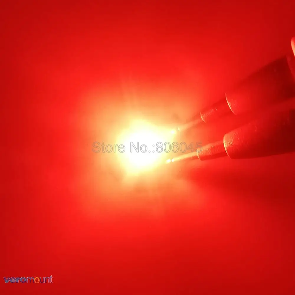 5 Вт красный Мощный светодиодный излучатель мощность мА 65-630 нм со Звездной