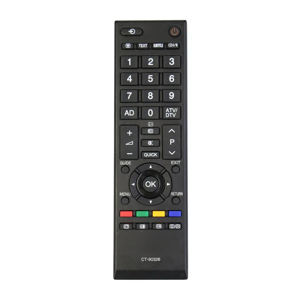 CT-90326 удаленного Управление подходит для Toshiba 26AV615DB 32AV615DB 32RV635DB 32AV633DB 32AV636DB 37AV615DB 37AV616DB 42AV635DB
