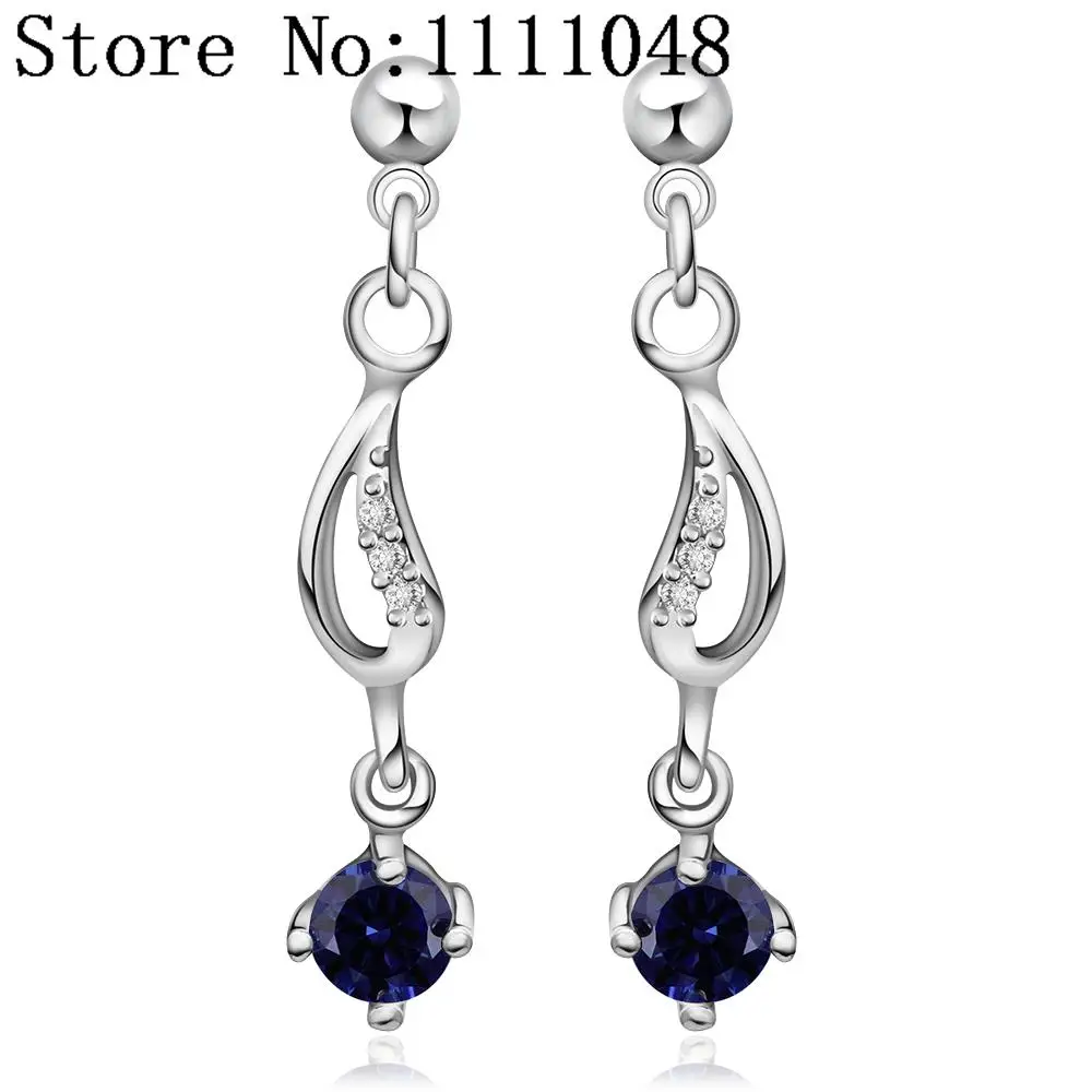 JS720-D Free Shipping Wholesale new fashion 925 sterling silver jewelry sets bulk sale cheap bridal party | Украшения и