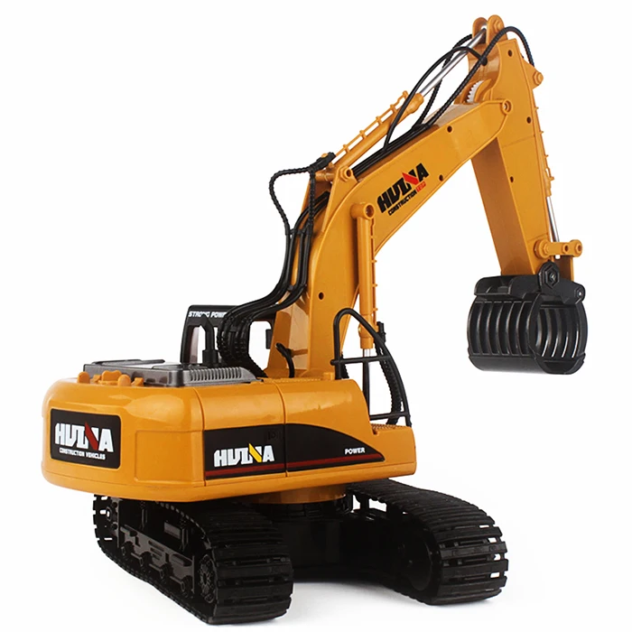 HUINA 1570 1:14 2 4 GHz 16CH RC машина для захвата бревен из сплава с самостоятельными