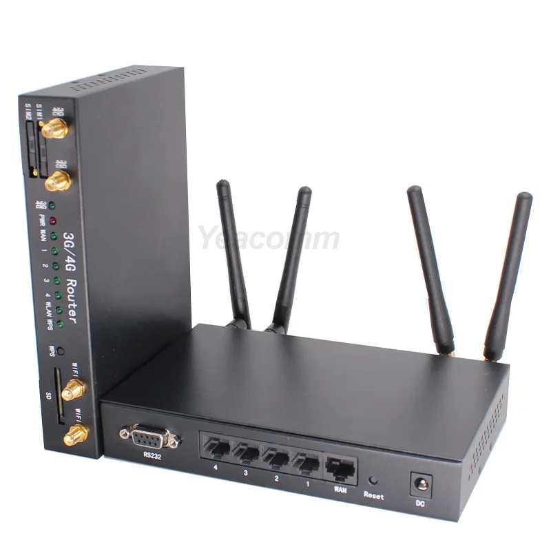 Низкая стоимость высокая скорость CAT4 R340 серии Dual sim LTE автобус Wi-Fi 4G маршрутизатор для транспортного средства