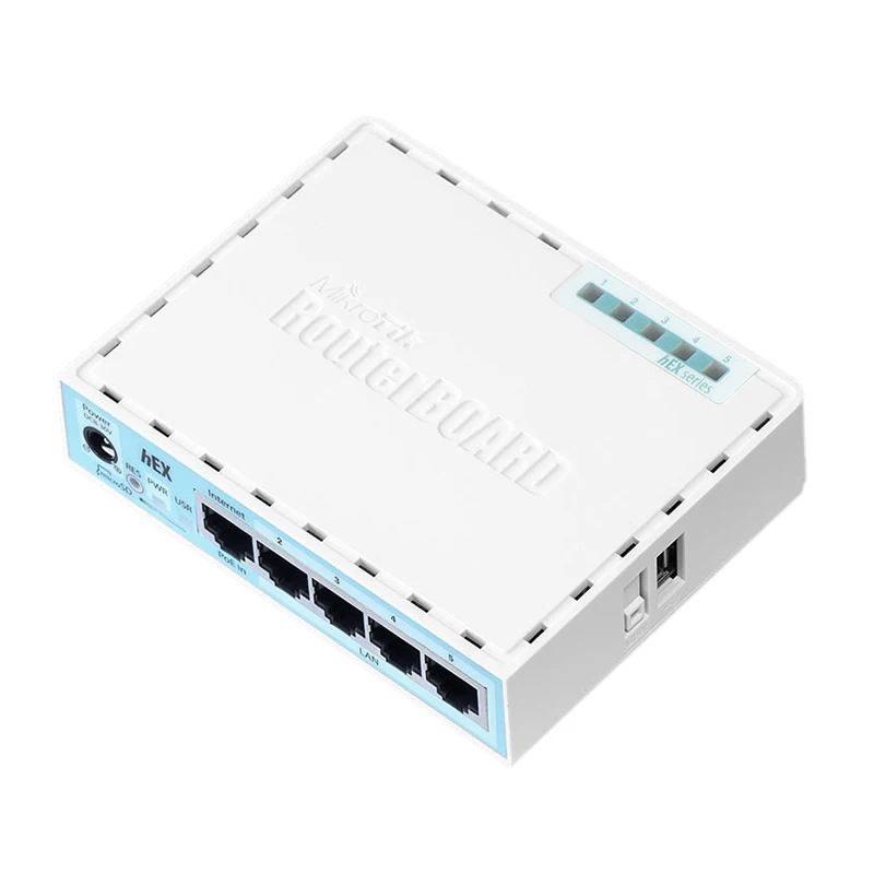 MikroTik RB750Gr3 5-портовый Ethernet-гигабитный маршрутизатор Ubiquiti/UBNT |