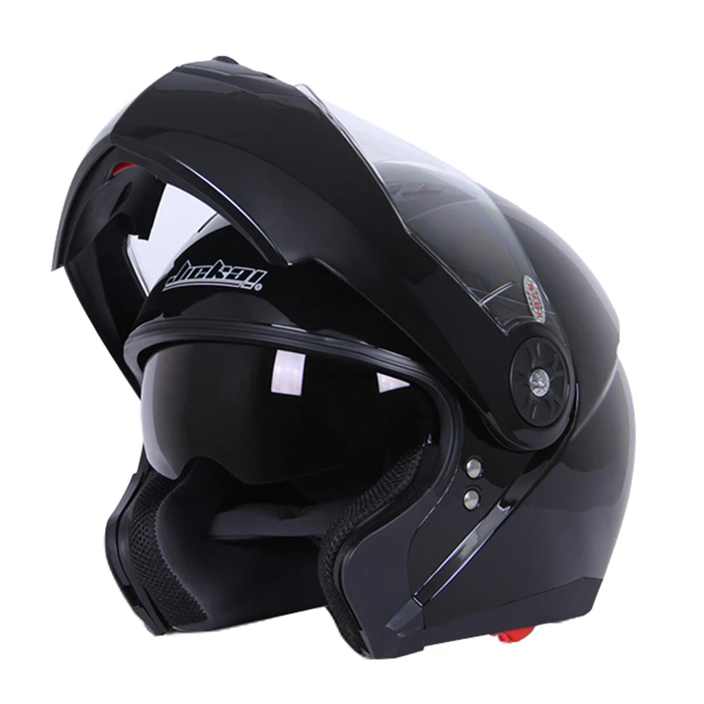Мотоцикл JIEKAI шлем Мужской мотоциклетный на все лицо шлемы для езды Casco