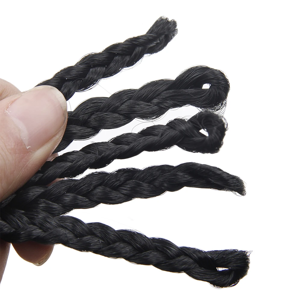 Synthetic Braids Crochet Braiding Hair Black Brown Ombre 22 Inch Long Kanekalong Extenion Box |