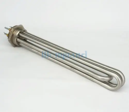 220 В 9000 Вт DN40 1 1/2 &quotBSP папа 201 головка из нержавеющей стали и трубка электрический