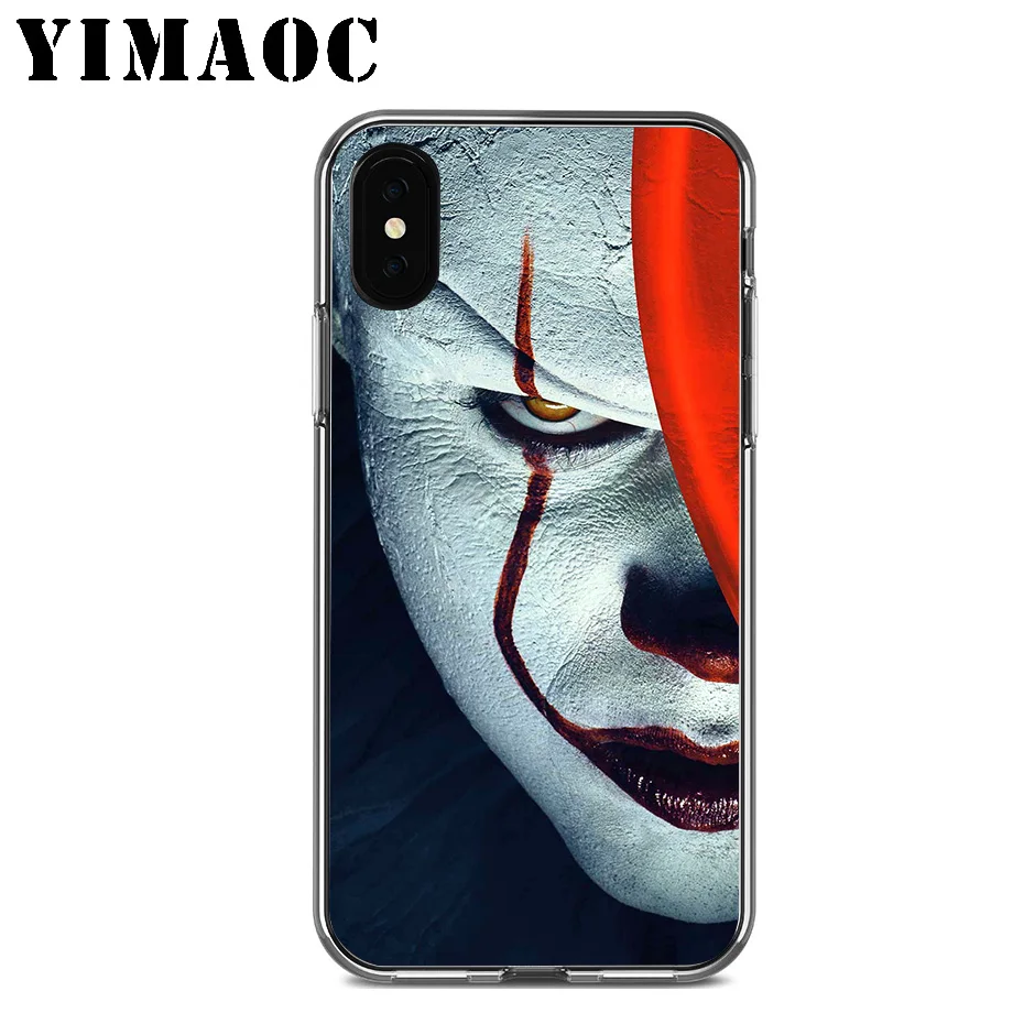 1 YIMAOC клоун ужас это мягкий силиконовый чехол для Apple Iphone 11 Pro Xr Xs Max X 10 8 Plus 7 6S 6 Plus SE 5S 5 7Plus 8 Plus - Цвет: 1