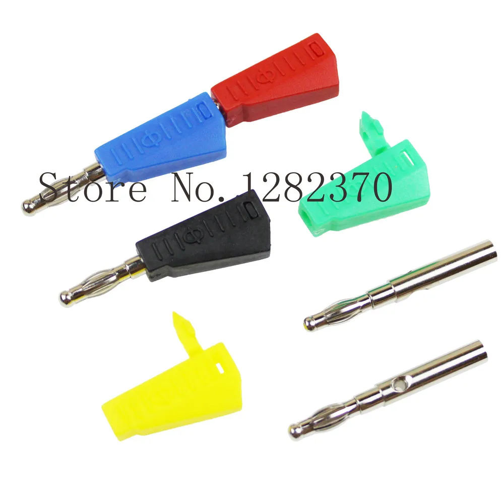 [SA] BP4107 Низкий сварных stackable 4 мм разъем типа &quotбанан&quot торжественное тестовый