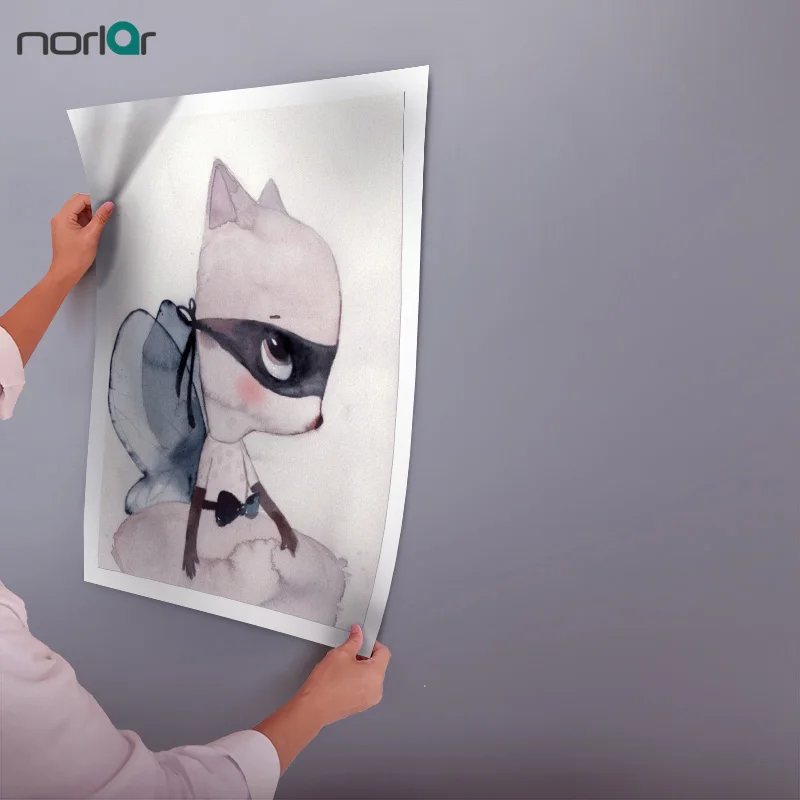 Nordic украшения для девочек Wall Art Холст Картина кролика Плакаты и отпечатки стены