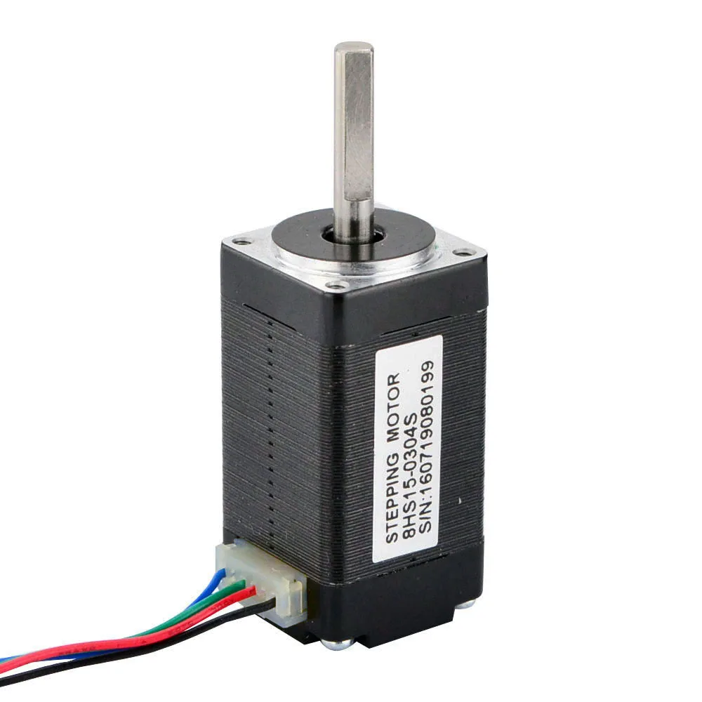 Нема 8 шаговый мотор 4-свинец 3Ncm(4.25oz.in) 0.3A 38 мм Длина 12V для DIY ЧПУ 3D-принтеры
