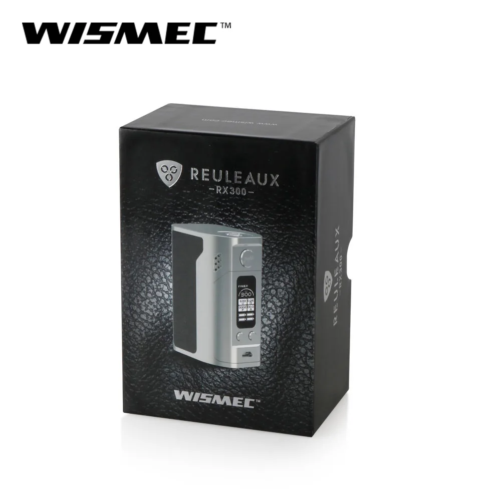 Оригинальный Wismec RX300 мод коробка + Melo RT 25 бак 4 5 мл углеродное волокно 18650 батарея