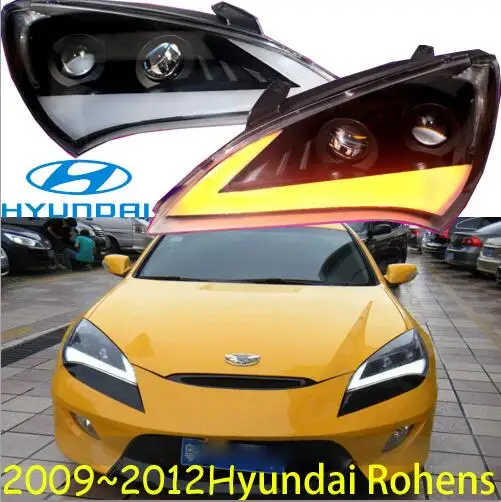 Model2 out of stock HID, 2009~ 2012, автостайлинг, rohans фара, Solaris, accent, Elantra, Genesis, i10, i20, santa fe, tucson, lantra; rohans Головной фонарь - Цвет: Model2 out of stock