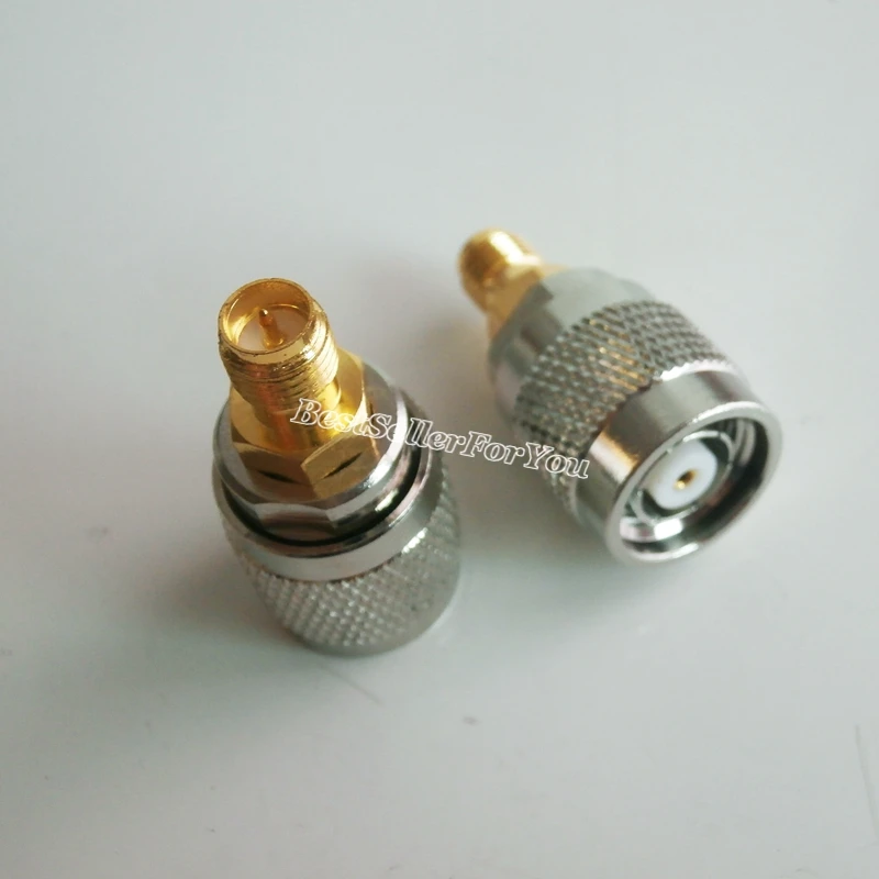 1 шт. RP SMA RPSMA Female To TNC RPTNC male RF Adapter антенна роутер золотой|rpsma female|rpsma malerpsma antenna |