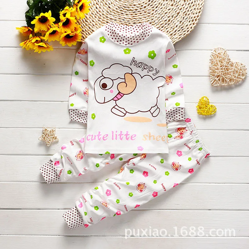 Комплект из двух предметов повседневные осенне-зимние Детские боди нижнее белье