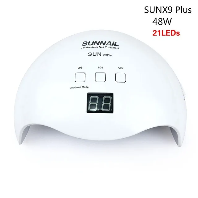 SUNX9 Высокая мощность 80 Вт/72 Вт/54 Вт SUN5 PRO УФ лампа SUNX светодиодный светильник для ногтей сушилка для всех гелей лак для ногтей светильник для солнца с инфракрасным зондированием - Цвет: SUNX9