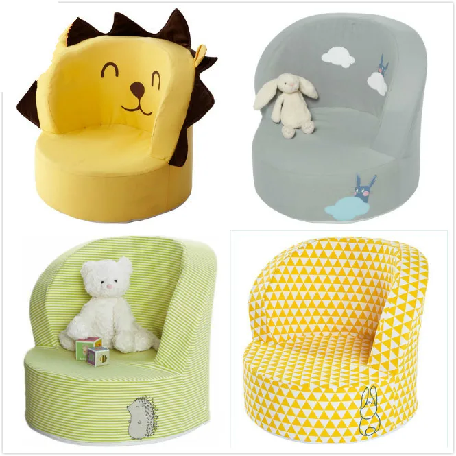 Бесплатная доставка Детские Диван моющиеся прочный милый небольшой диван