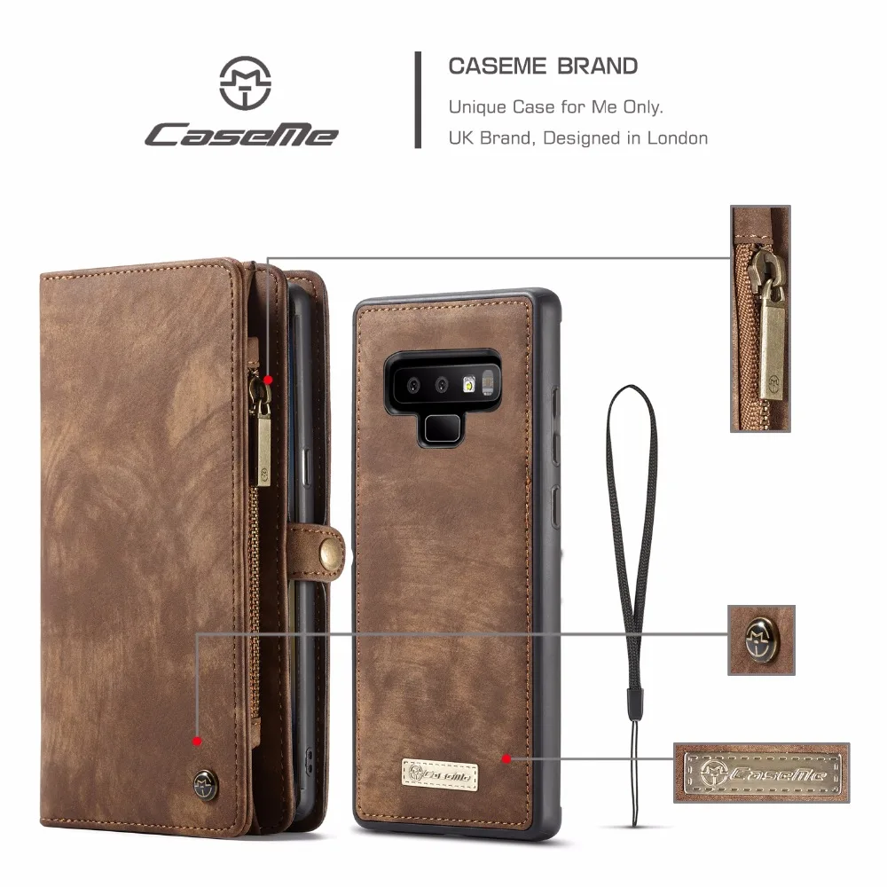 

Luxury Leather Magnetic Wallet Case For Samsung Galaxy Note 9 Card Holder Slot For Samsung Note 9 Wallet Case Galaxy Note 9 case